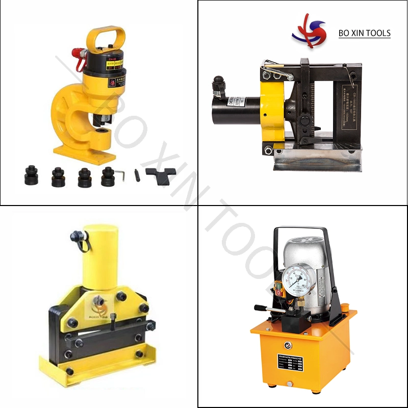 Portable Copper/ Iron Cutting Punching Tool Hydraulic Busbar Bending Machine