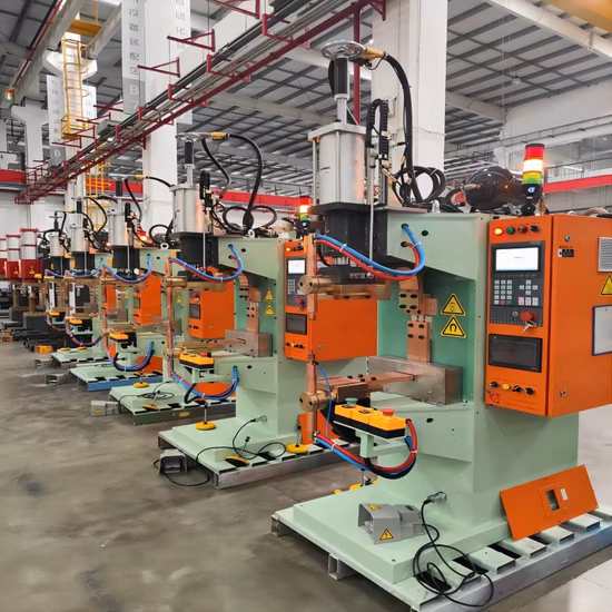 1250KVA MFDC 용접공 프레임 차단기 공통로를 위한 정전류 인버터 용접 기계