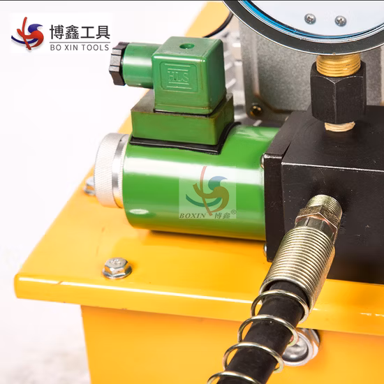 휴대용 펀칭 절단 굽힘 도구 유압 공통로 가공 기계