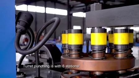 수동 다기능 부스바 가공 기계